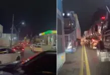 Engavetamento com quatro veículos causa 6 km de congestionamento em Campos