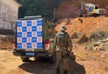 Polícia flagra degradação ambiental em Teresópolis