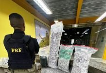 PRF apreende cocaína e lança-perfume na BR-116 em Teresópolis