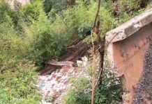 Chuva expõe novo problema em encosta após obra em Teresópolis