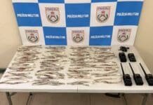 Drogas e rádios transmissores são apreendidos em Volta Redonda