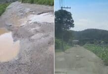 Lama dificulta passagem de veículos e deixa carros presos em Teresópolis