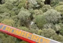 Cenipa vai investigar queda de helicóptero na Serra de SC