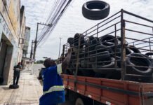 Macaé recolhe 481 toneladas de pneus em nove meses