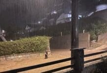 Chuva provoca alagamentos e deslizamentos em Teresópolis