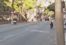 Rio libera vans e ônibus escolares nas faixas do BRS