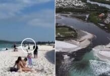 Inea investiga abertura entre lagoa e mar na Praia do Foguete
