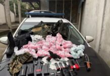 Operação apreende granada e drogas em Volta Redonda